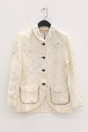 MUTEDANCE Silk Prismatic Jacket MD22SS49 Off-White PM33